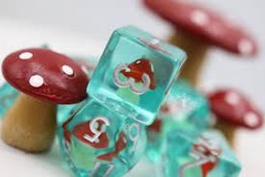 Power Up Mushroom RPG Dice Set